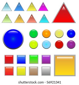 Colorful Web Buttons