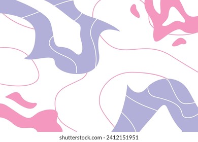 bunter Web-Design-Hintergrund, abstrakte Flüssigkeitswelle, Vektorgrafik