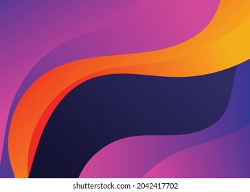 colorful web design background illustration
