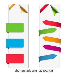 Colorful web stickers, tags and labels collection./ Colorful Web Stickers, Tags and Labels