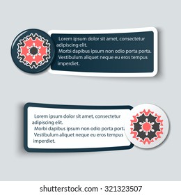 Colorful Web Stickers, Tags and Labels - Illustration. eps10