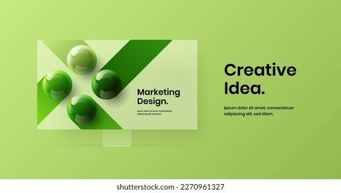 Colorful website screen design vector illustration. Clean display mockup web banner template.