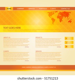 Colorful Website Template