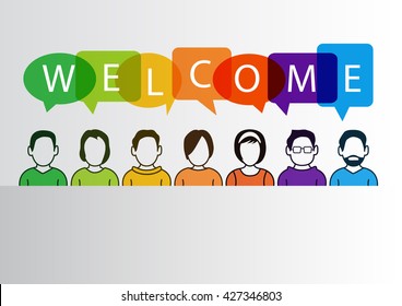 53,071 Welcome team Images, Stock Photos & Vectors | Shutterstock