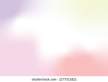Colorful and white gradient abstract background, Colorful pastel design