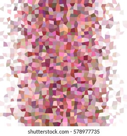 Colorful and white irregular rectangle mosaic vector background