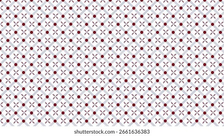 Colorful and White Seamless Vector Pattern with Tiny Rhombuses, Stars, and Dots – Elegant Minimal Background for Wedding Decor, Branding, and Gift Wrap