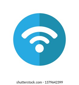 colorful wifi icon