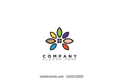 colorful window Creative Logo For Branding and Company