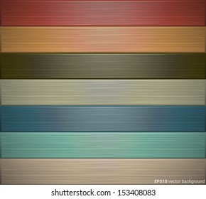 Colorful Wooden Floor Background