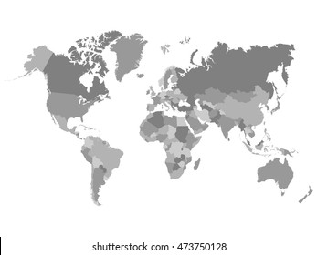 Colorful World Map Illustration