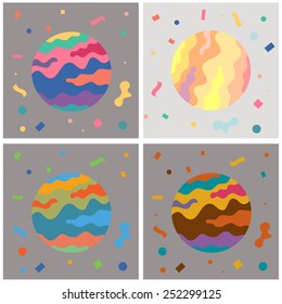 Colorful World set