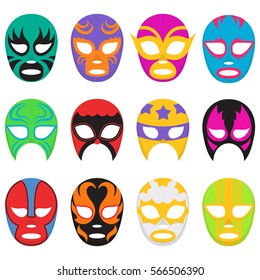 Colorful Wrestling Mask Collection