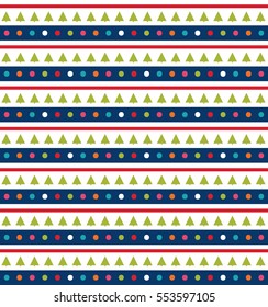 Colorful xmas pattern