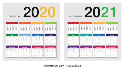 34,873 2020 2021 calendar Images, Stock Photos & Vectors | Shutterstock