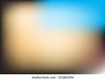 Colorful yellow and blue abstract blur background design for template, web,wallpaper and texture.