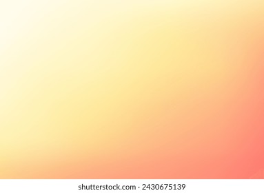 Colorful Yellow Orange Gradient Background Vector Illustration