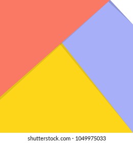 Colorful of yellow,white,blue and pink on background.Colorful background,vector abstract,vector illustration,web,poster,banner,flat lay style.