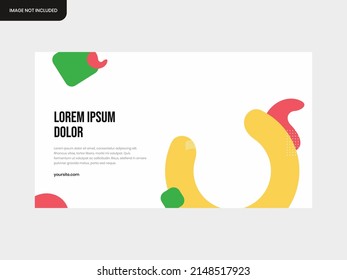Colorful Youth Minimalist Simple Modern Banner Template