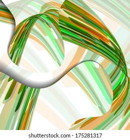 Colorful zigzag background, abstract digital Illustration.