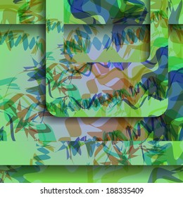 Colorful zigzag background, abstract digital Illustration.
