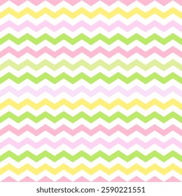 Colorful Zigzag Seamless Pattern texture