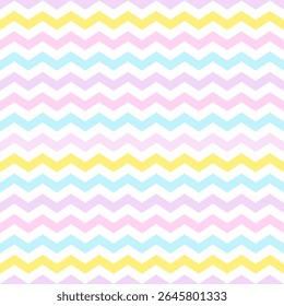 Colorful Zigzag Seamless Pattern texture