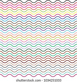 Colorful zigzag vintage vector background. Chevron seamless pattern.Vector