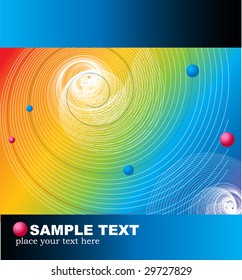 colorfull abstract background