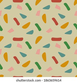 Colorfull abstract seamless pattern.Great for textile,fabric,wrapping paper,ceramic motifs.