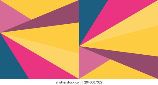 colorfull art deco backround design