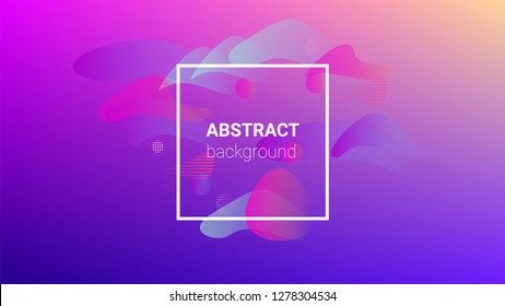 Colorfull Background. Banner Design Composition. Horizontal Orientation. Modern Geometric Pattern. Colorfull Background.