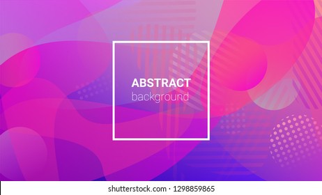 Colorfull Background. Banner Design Composition. Modern Geometric Pattern. Horizontal Orientation. Colorfull Background.