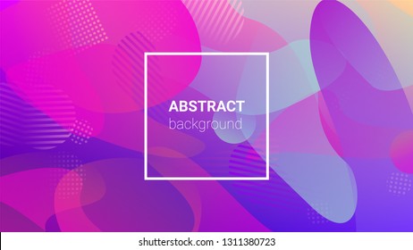 Colorfull Background. Banner Design Composition. Modern Geometric Pattern. Horizontal Orientation. Colorfull Background.