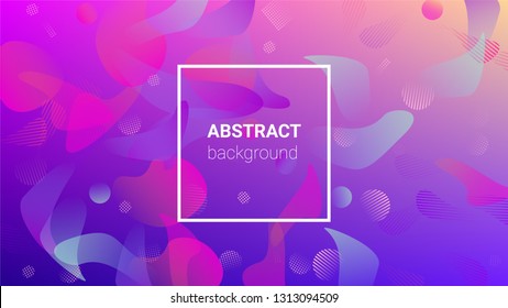 Colorfull Background. Banner Design Composition. Horizontal Orientation. Modern Geometric Pattern. Colorfull Background.