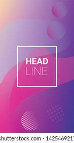Colorfull Background. Banner Design Composition. Modern Geometric Pattern. Horizontal Orientation. Colorfull Background.