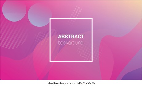 Colorfull Background. Banner Design Composition. Modern Geometric Pattern. Horizontal Orientation. Colorfull Background.