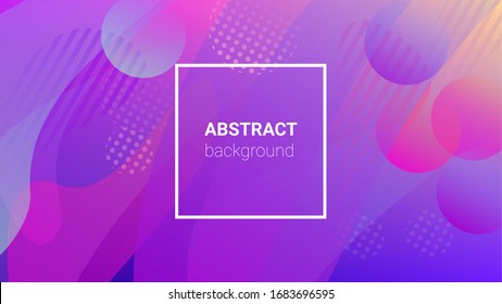 Colorfull Background Banner Design Composition Horizontal Stock Vector ...