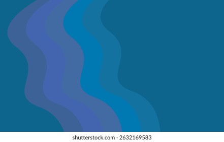 Colorfull background design art blue green
