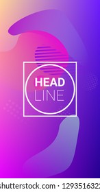 Colorfull Background. Horizontal Orientation. Banner Design Composition. Modern Geometric Pattern. Colorfull Background.