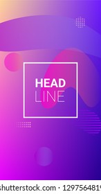 Colorfull Background. Horizontal Orientation. Banner Design Composition. Modern Geometric Pattern. Colorfull Background.