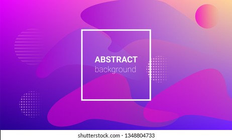 Colorfull Background. Horizontal Orientation. Banner Design Composition. Modern Geometric Pattern. Colorfull Background.
