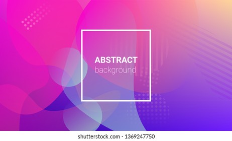 Colorfull Background Horizontal Orientation Banner Design Stock Vector ...