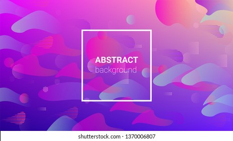 Colorfull Background. Horizontal Orientation. Banner Design Composition. Modern Geometric Pattern. Colorfull Background.