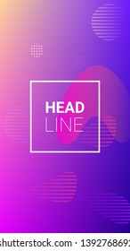 Colorfull Background. Horizontal Orientation. Banner Design Composition. Modern Geometric Pattern. Colorfull Background.