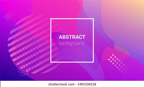 Colorfull Background Horizontal Orientation Banner Design Stock Vector ...