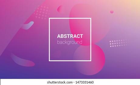 Colorfull Background. Horizontal Orientation. Banner Design Composition. Modern Geometric Pattern. Colorfull Background.
