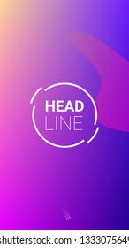 Colorfull Background. Horizontal Orientation. Modern Geometric Pattern. Banner Design Composition. Colorfull Background.