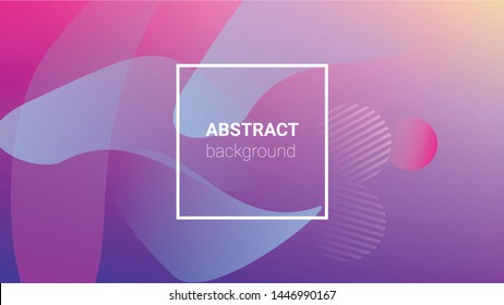 Colorfull Background. Horizontal Orientation. Modern Geometric Pattern. Banner Design Composition. Colorfull Background.