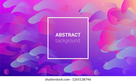 Colorfull Background. Modern Geometric Pattern. Banner Design Composition. Horizontal Orientation. Colorfull Background.